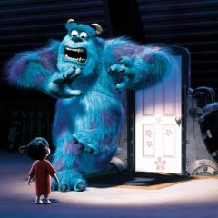 Une photo tirée de Monstres & Cie 1, Copyright Pixar / Disney