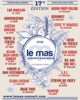 La 17ème édition du Festival le Mas des Escaravatiers