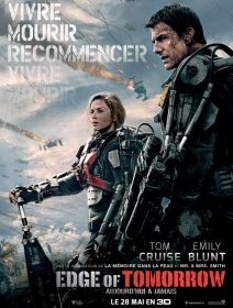 Edge of Tomorrow, Tom Cruise et Emily Blunt sur une nouvelle affiche française