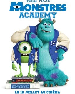 Les affiches teasers de Monstres Academy le prochain Disney Pixar