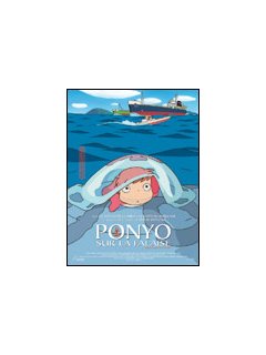 Ponyo sur la falaise - l'affiche et les photos
