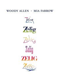 Zelig - Woody Allen - critique