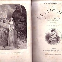Mademoiselle de la Seiglière de Jules Sandeau - Edition 1875
