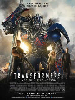 Transformers : L'âge de l'extinction : l'affiche officielle du film