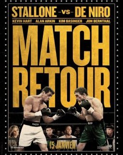 Match Retour : l'affiche française du combat entre Stallone et Robert de Niro