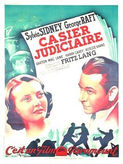 Casier judiciaire - Fritz Lang - critique 