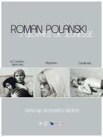 Polanski : les oeuvres de jeunesse reviennent en salle