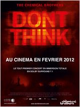 Affiche The Chemical Brothers : Don't Think au cinéma