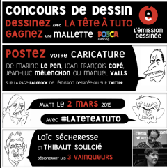 L'Emission Dessinée organise un concours de caricatures