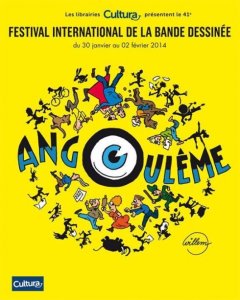 Festival BD d'Angoulême : l'affiche tape-à-l'oeil