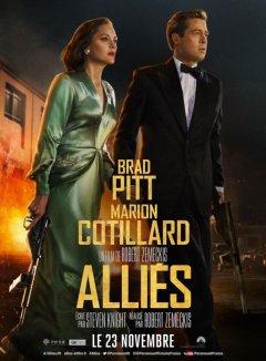 Box-office France : les Alliés Brad Pitt et Marion Cotillard moins