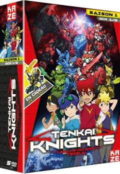 Tenkai Knights en coffret DVD chez Kazé 