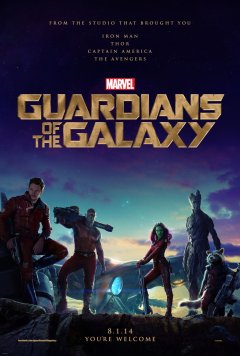 Les Gardiens de la Galaxie : première affiche d'un Marvel risqué