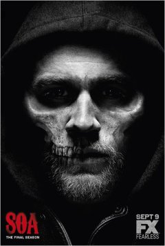 Sons of Anarchy saison 7 - l'ombre de la mort plane sur le poster de l'ultime saison