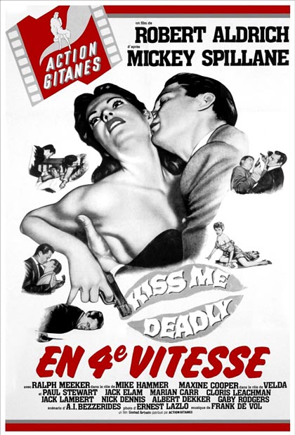 Affiche de "Kiss me deadly"