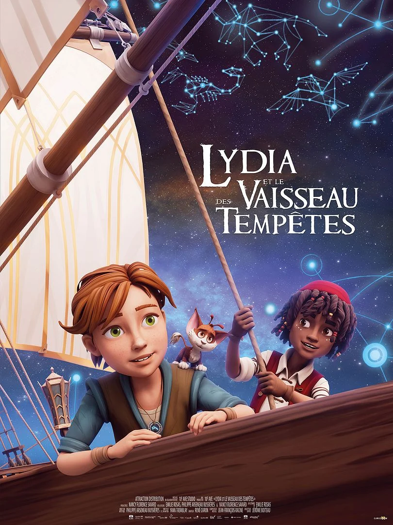 Lydia et le vaisseau des tempêtes - Nancy Florence Savard, Philippe Arseneau Bussières, Émilie Rosas
