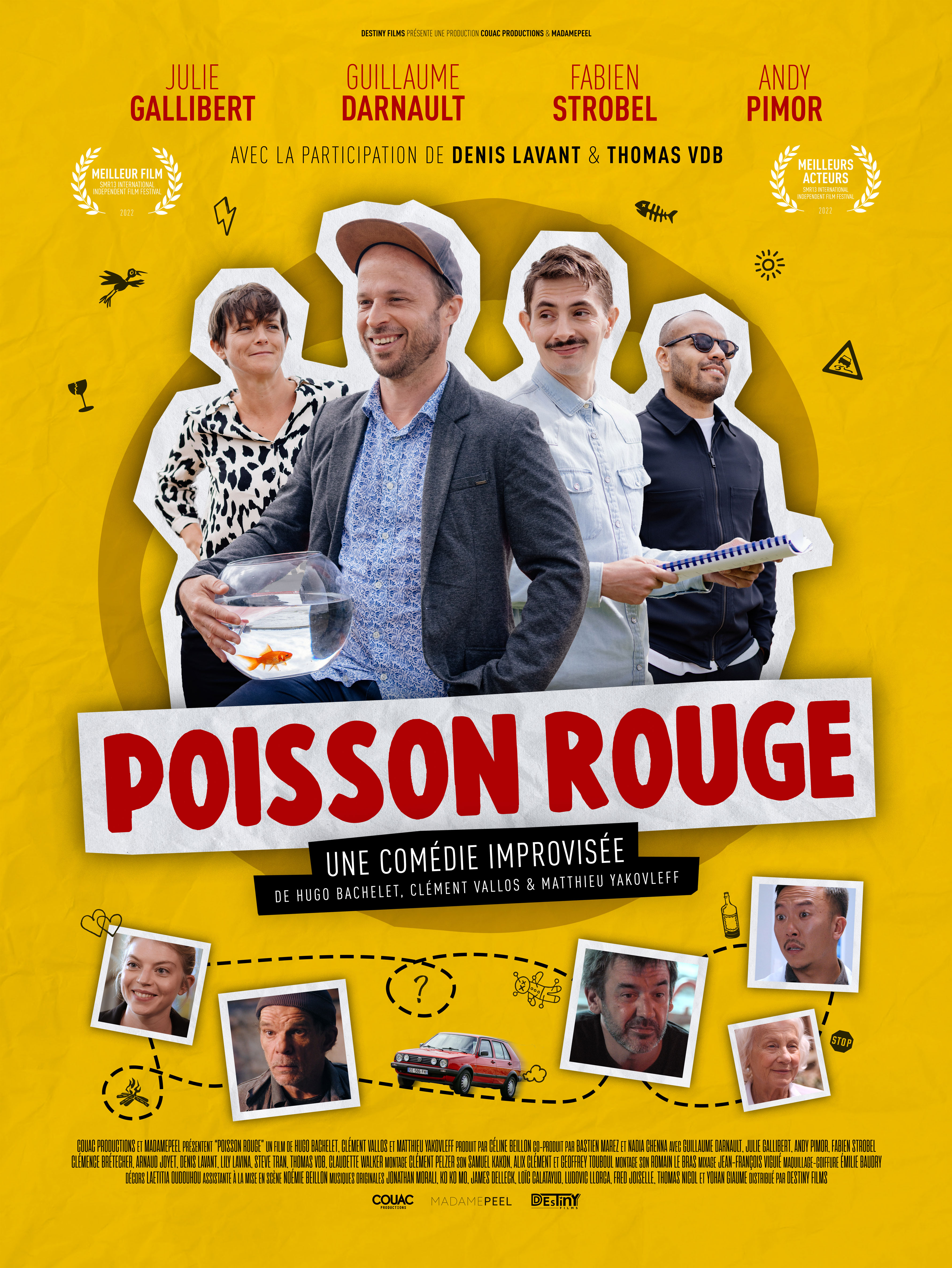 Poisson rouge - Hugo Bachelet, Clément Vallos, Matthieu Yakovleff ...