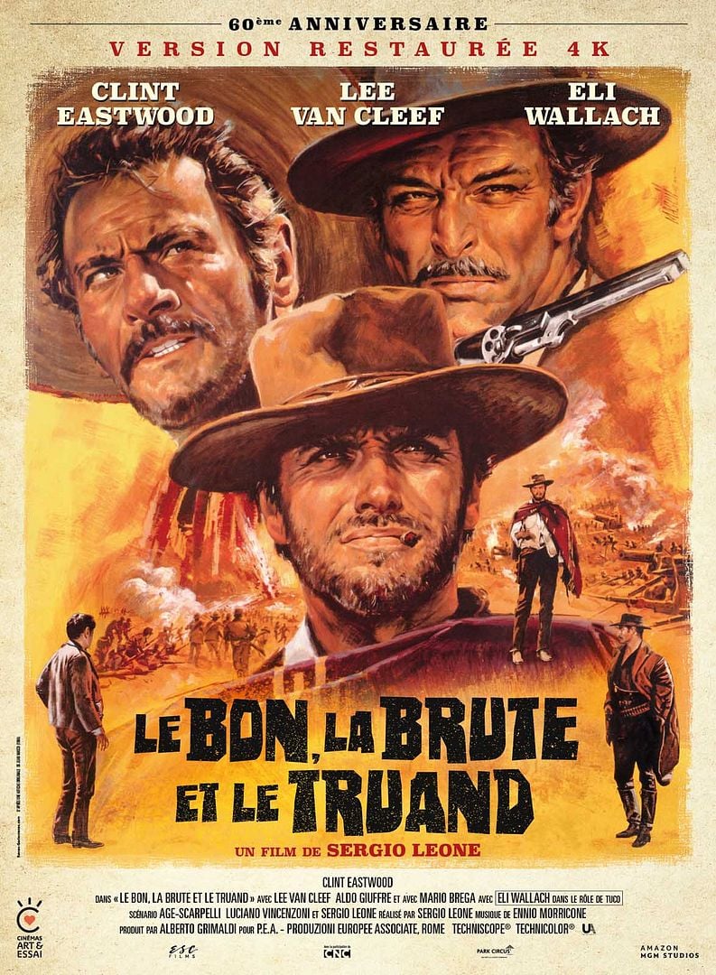 Le bon, la brute et le truand - Sergio Leone