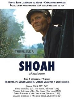 Shoah de Claude Lanzmann en version restaurée à la Cinémathèque 