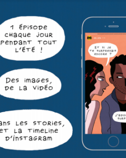 Arte conçoit une bande dessinée sur Instagram 