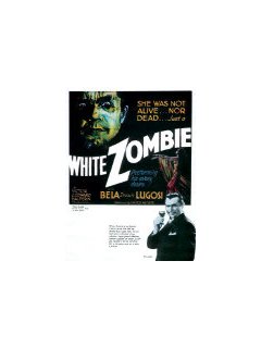 Les morts-vivants (White zombie) - la critique 