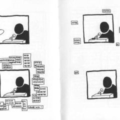 <br>©Ibn Al Rabin, <i>Retour écrémé</i>, Atrabile, 2003