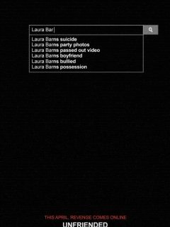 Unfriended (Cybernatural) : le frisson à l'échelle informatique - trailer