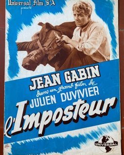 L'imposteur - Julien Duvivier - critique 