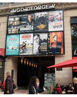 Clap de fin pour le cinéma George V à Paris