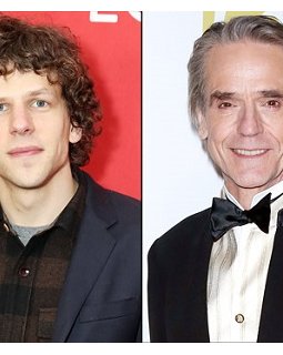 Jesse Eisenberg et Jeremy Irons dans Batman vs Superman