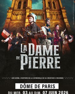 La Dame de Pierre au Dôme de Paris et dans toute la France !