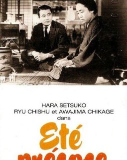 Été précoce - Yasujirõ Ozu - critique 