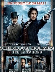 Sherlock Holmes, Jeu d'ombres - le DVD & blu-ray en mai