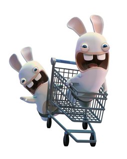 Les lapins crétins débarquent au cinéma