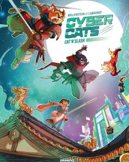 Cybercats T.1 Cat'N'Slash - Aurélie Wellenstein, Thomas Labourot - la chronique BD 