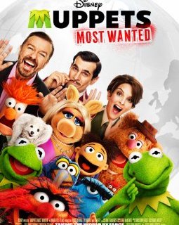 Muppets Most Wanted, affiche + teaser avec Ricky Gervais, Ty Burrell, Tina Fey et marionnettes à gogo