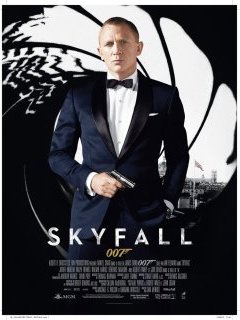 Skyfall : découvrez l'affiche launch du nouveau James Bond