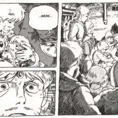 <br>©Hayao Miyazaki, Nausicaä de la vallée des vents, Glénat, 2000. <br>©Hayao Miyazaki, Nausicaä de la vallée des vents, Glénat, 2000.