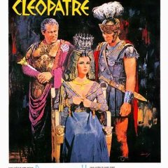 "Cléopâtre" (Joseph L. Mankiewicz, 1963), avec Elizabeth Taylor (voix française : Claude Winter)