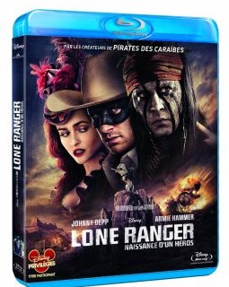 Lone Ranger : Johnny Depp fait des merveilles en blu-ray