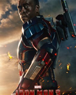 Nouvelle affiche pour Iron Man 3 : Don Cheadle en War machine