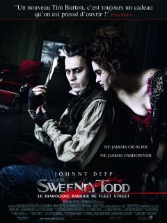 Sweeney Todd, le diabolique barbier de Fleet Street (blu-ray)
