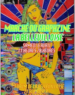 Première édition du Marché du graphzine à la Bellevilloise 