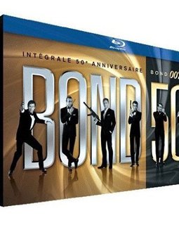 L'intégrale James Bond en blu-ray