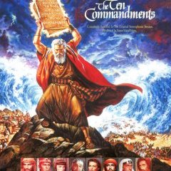 Affiche originale du film "Les dix commandements"