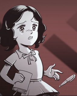 "Le journal d'Anne Frank" au pays du manga