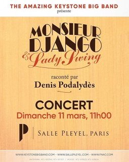 Monsieur Django et Lady Swing plébiscité à Pleyel