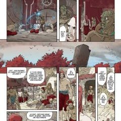 <br>©Busiek & Alberti, <i>Redhand</i>, Les humanoïdes associés, 2004