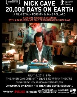 20 000 Days on Earth - Nick Cave se livre dans un documentaire, bande-annonce