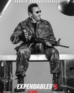 Expendables 3 : toutes les affiches par personnage (2/4), Schwarzenegger en tête